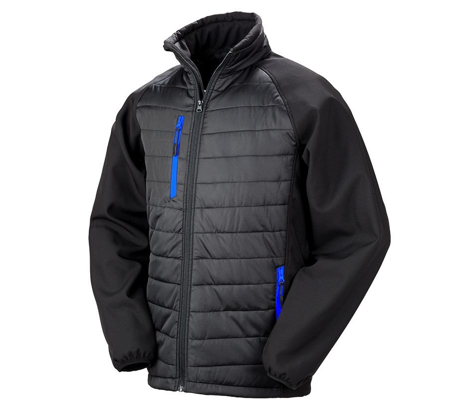 Veste bi-matière