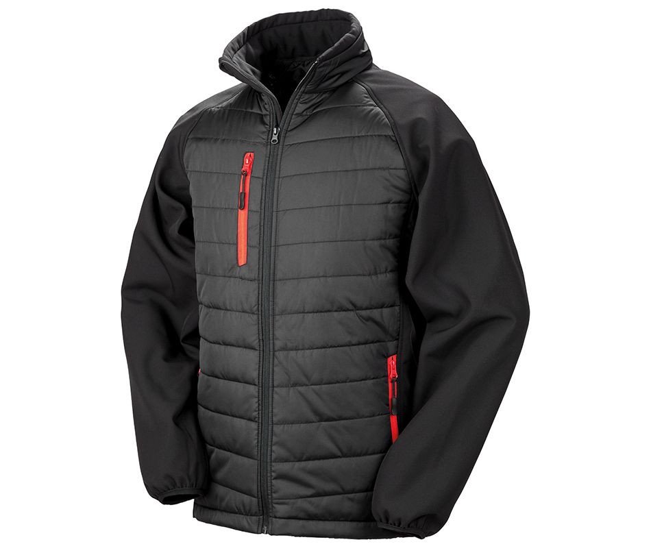 Veste bi-matière