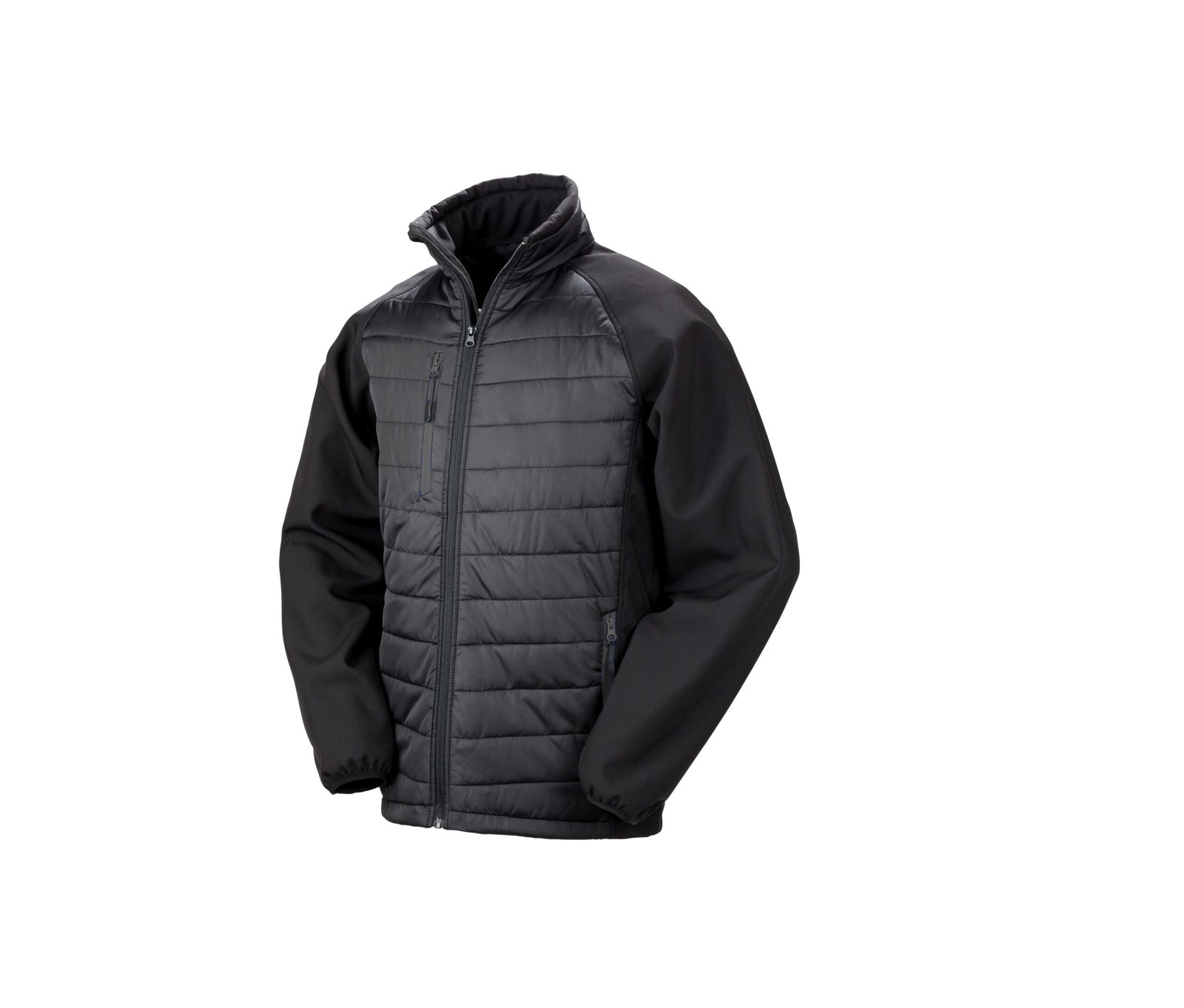 Veste bi-matière – softshell personnalisé