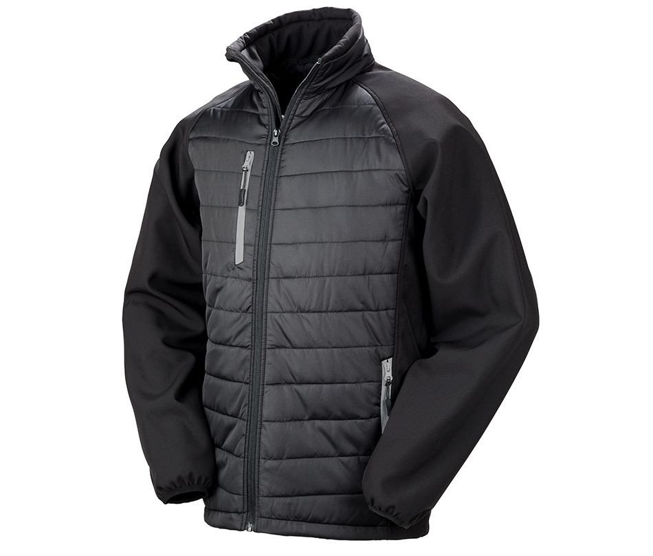 Veste bi-matière