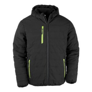 Veste matelassée d'hiver tendance et recyclée