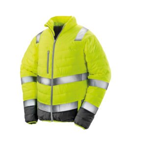 Veste matelassée visibilité augmentée