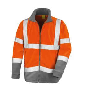 Veste micropolaire haute visibilité – vêtement haute visibilité personnalisé