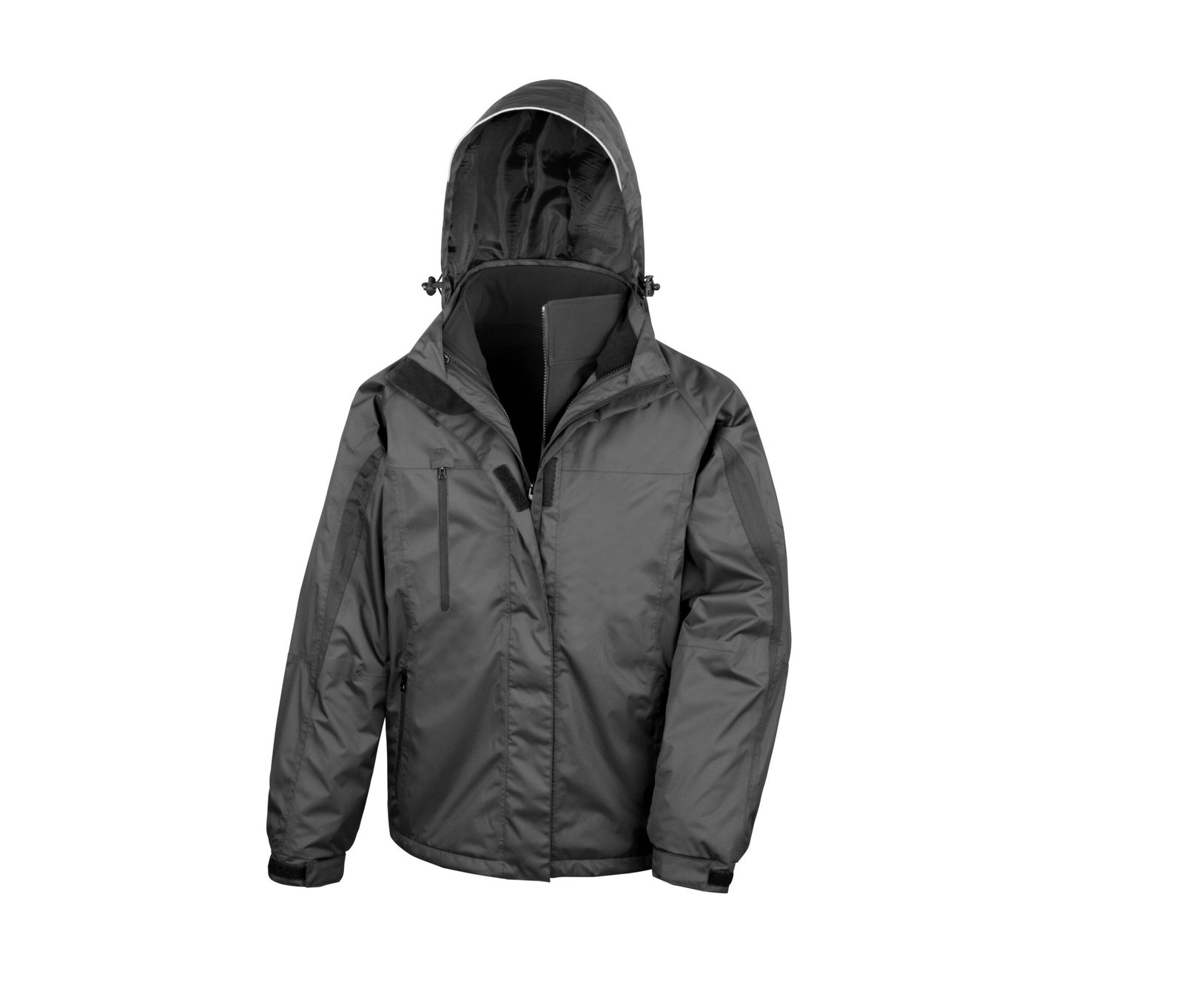 Veste 3 en 1 avec Softshell détachable – softshell personnalisé