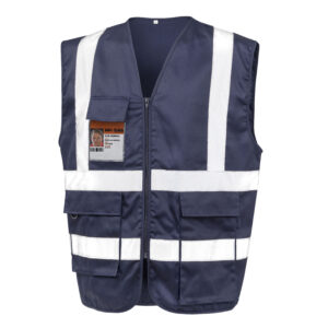 Gilet de sécurité en polycoton
