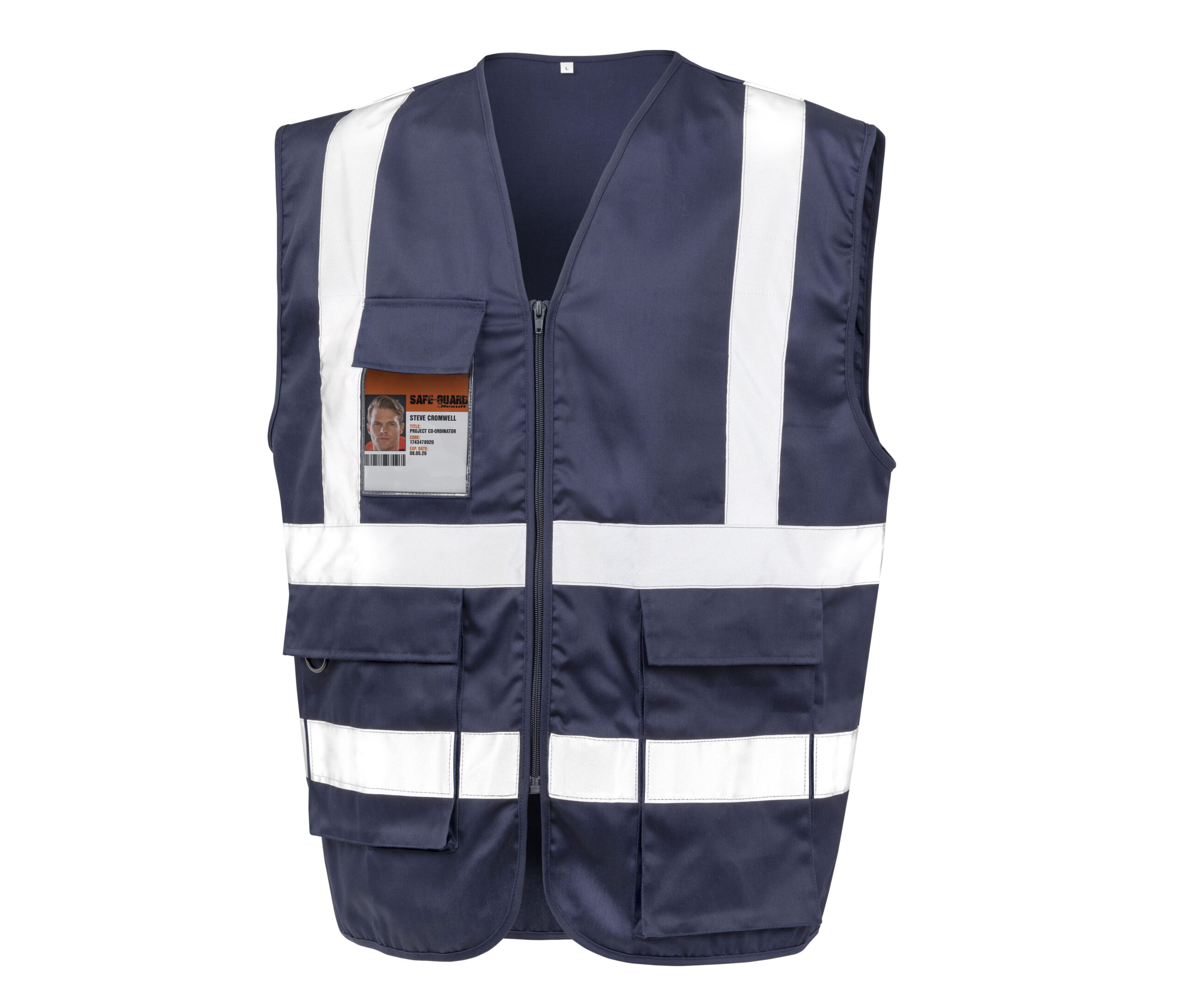 Gilet de sécurité en polycoton