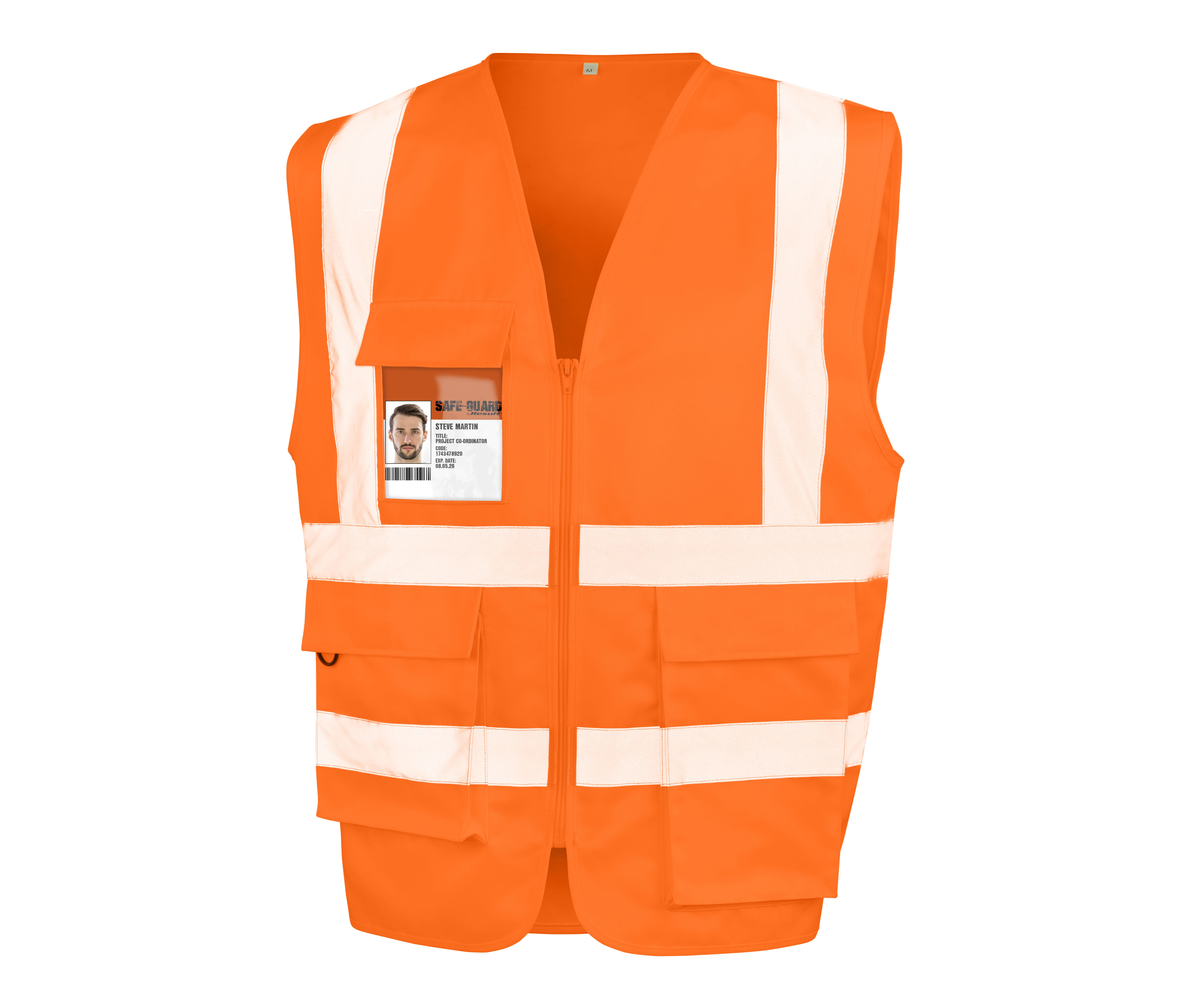 Gilet de sécurité en polycoton – Image 3