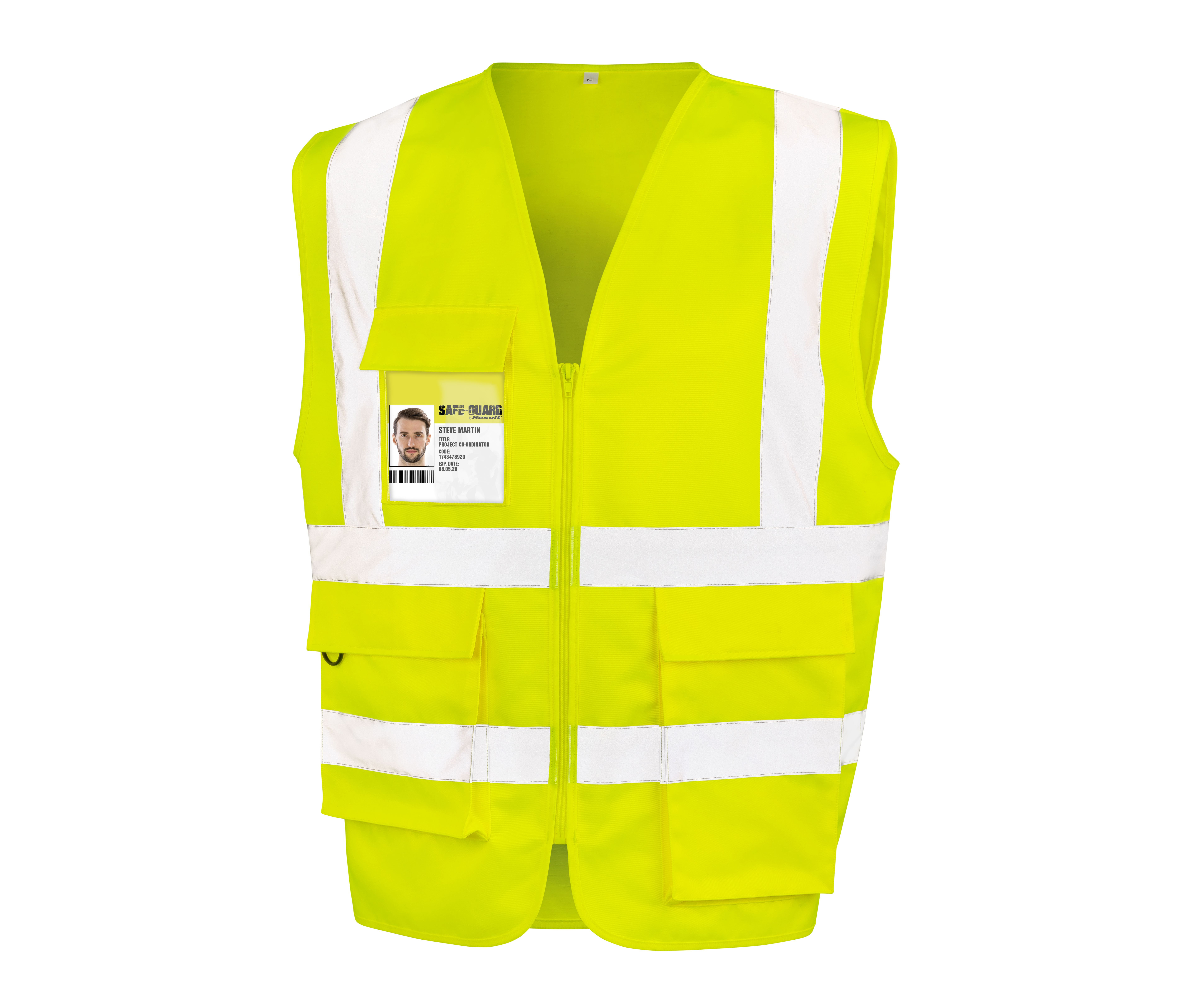 Gilet de sécurité en polycoton – Image 4