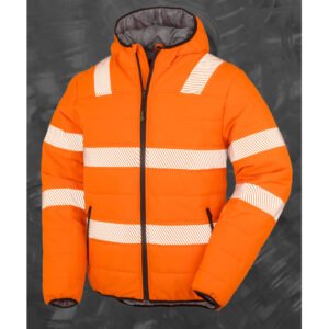 Veste visibilité augmentée en polyester recyclé – vêtement haute visibilité personnalisé