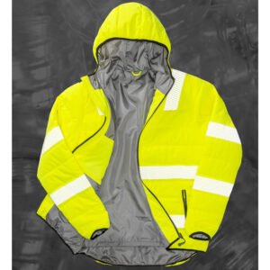 Veste visibilité augmentée en polyester recyclé