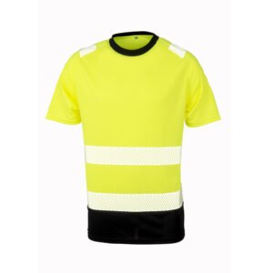 Tee-shirt visibilité augmentée en polyester recyclé
