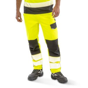 Pantalon stretch visibilité augmentée