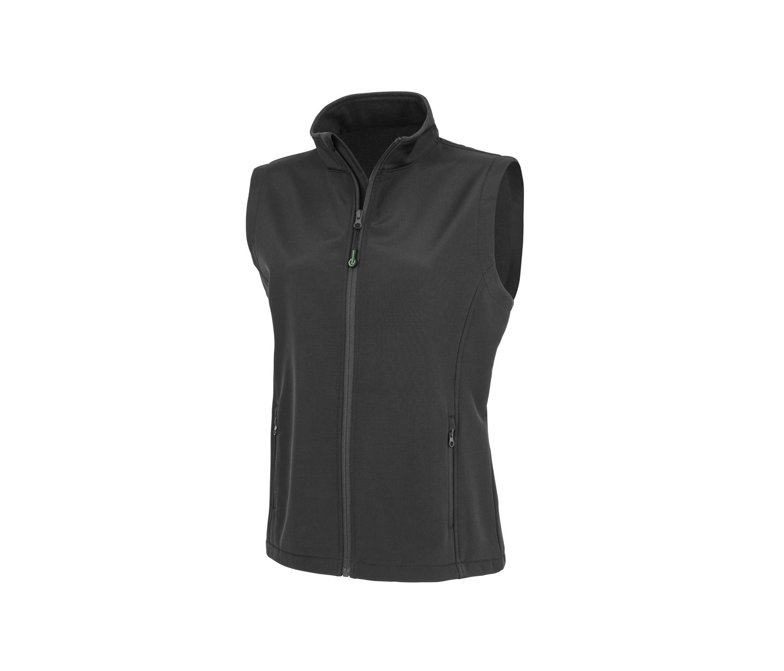 Bodywarmer Softshell femme en polyester recyclé – bodywarmer personnalisé
