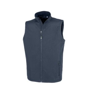 Bodywarmer Softshell homme en polyester recyclé