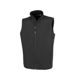 Bodywarmer Softshell homme en polyester recyclé – bodywarmer personnalisé