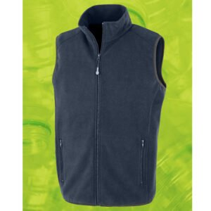 Bodywarmer polaire en polyester recyclé