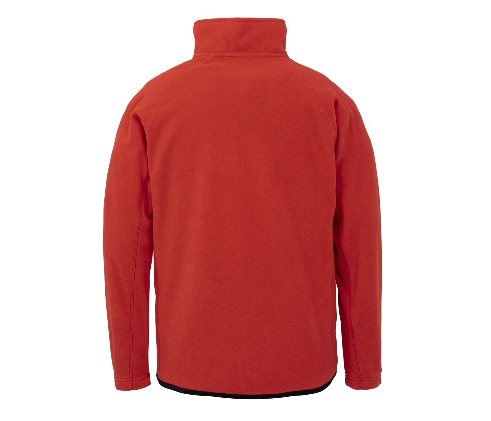 Polaire col zippé en polyester recyclé