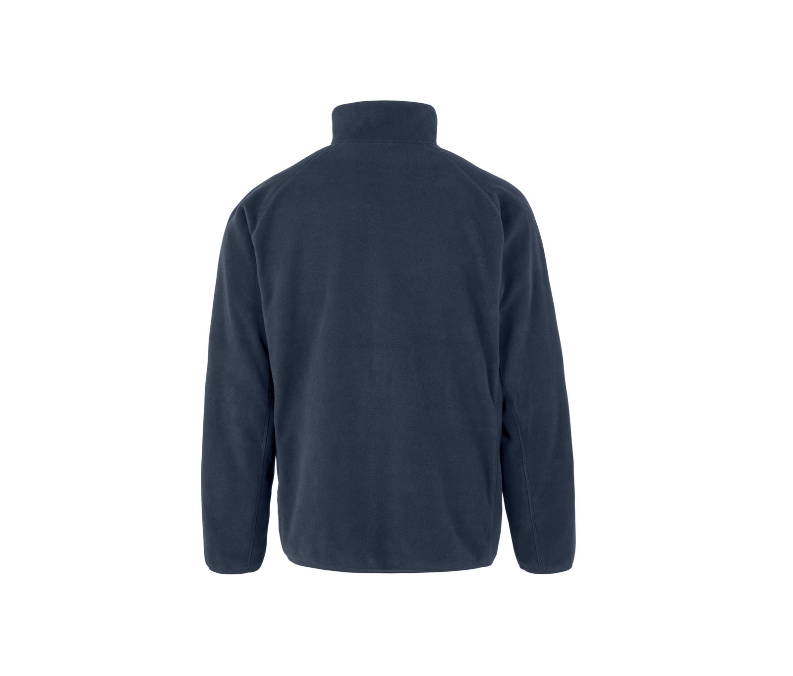 Polaire col zippé en polyester recyclé