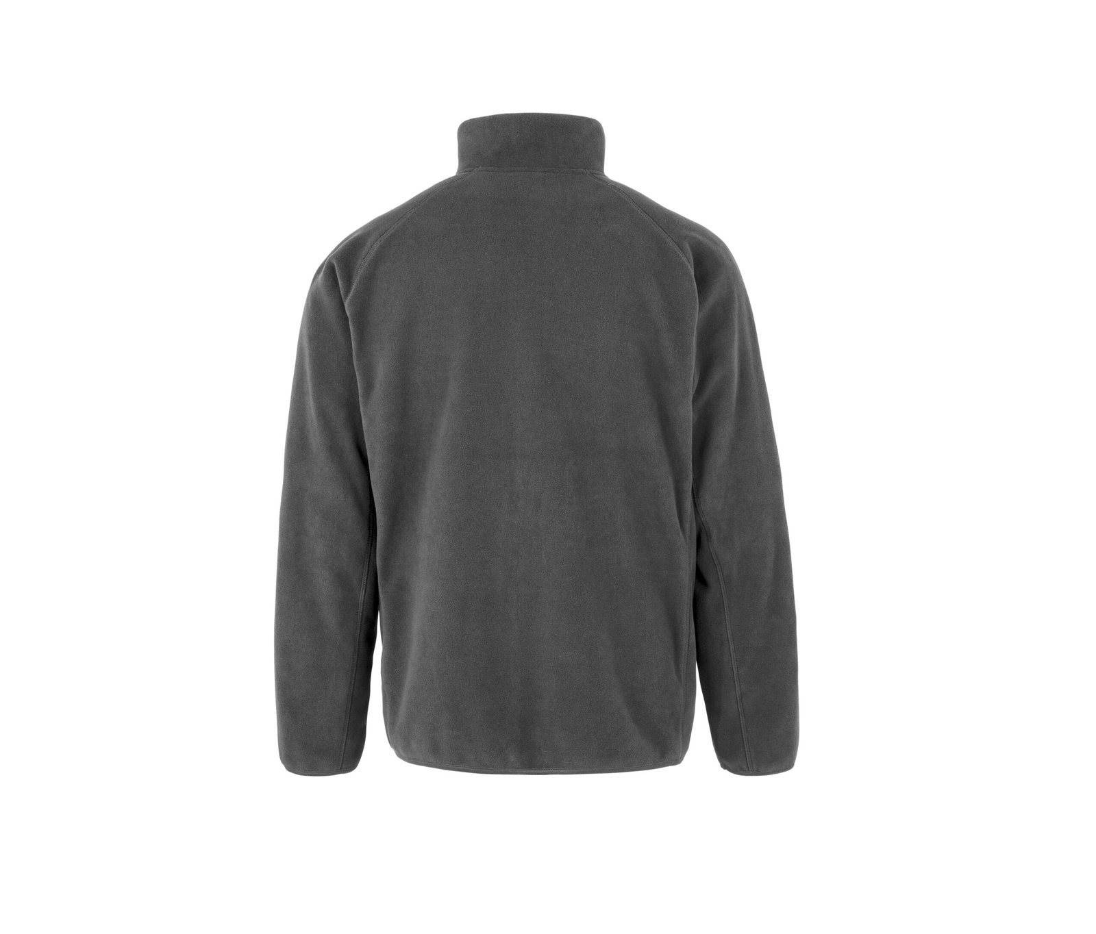 Polaire col zippé en polyester recyclé