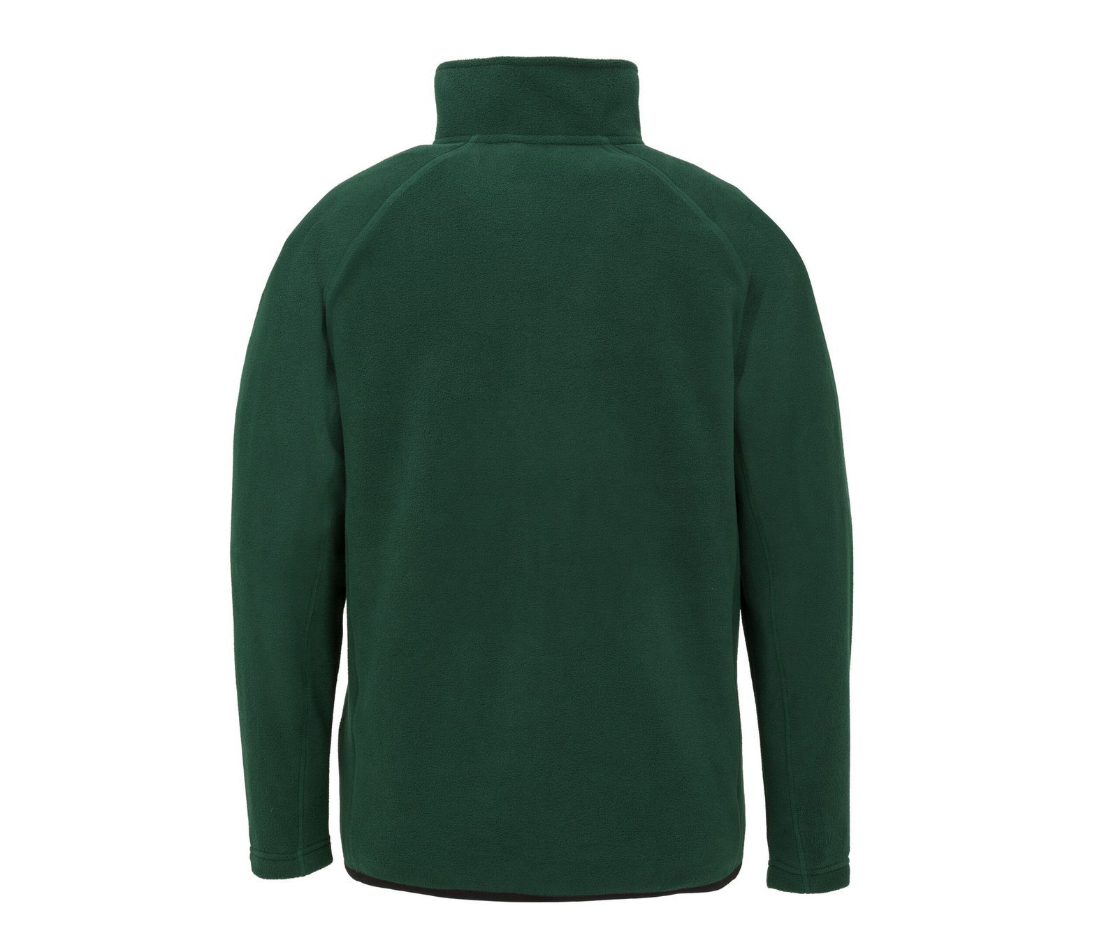 Polaire col zippé en polyester recyclé