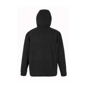 Polaire capuche en polyester recyclé