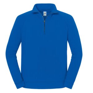 Sweat col zippé