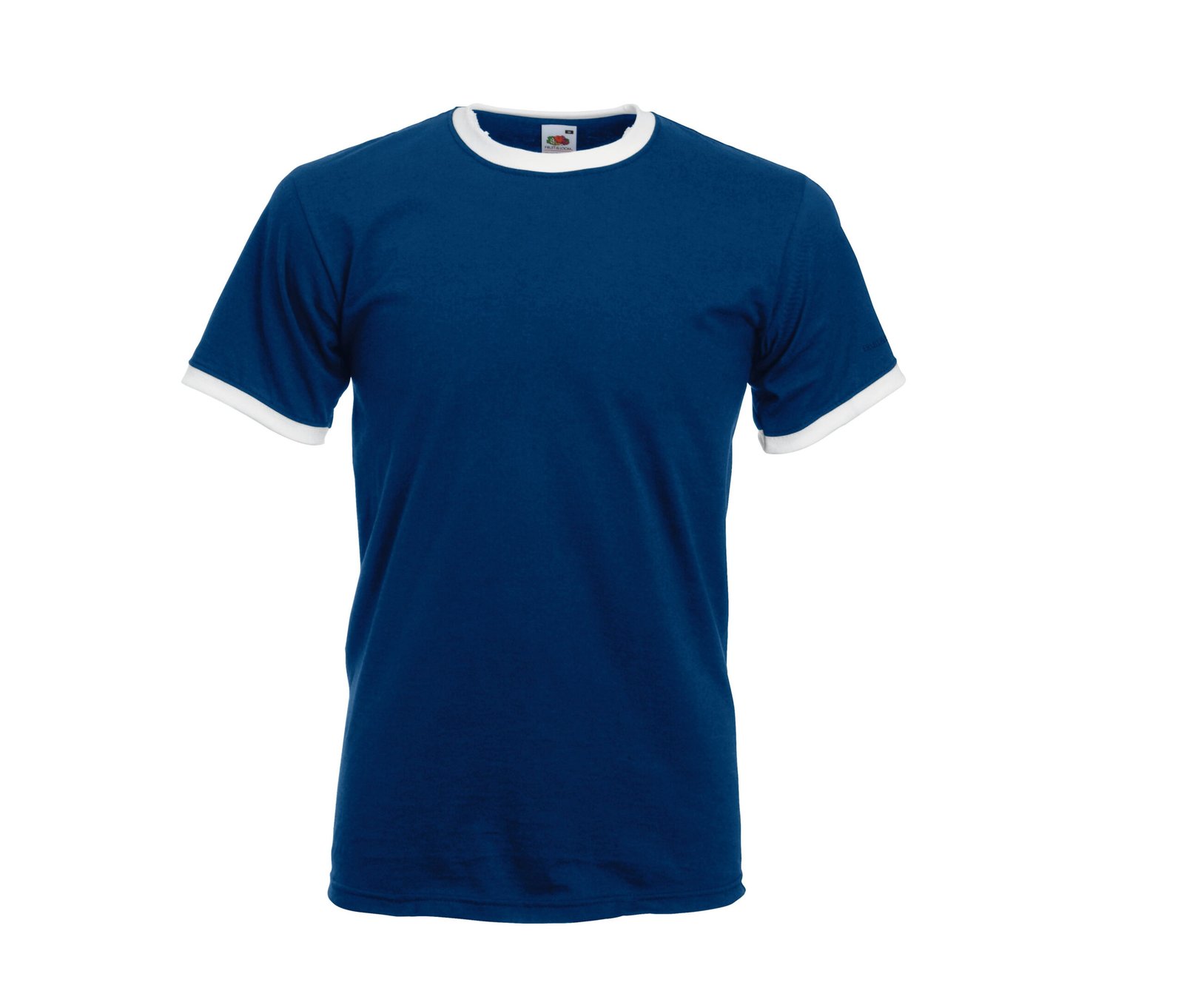 Tee-shirt bords côtes contraste