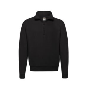 Sweat col zippé