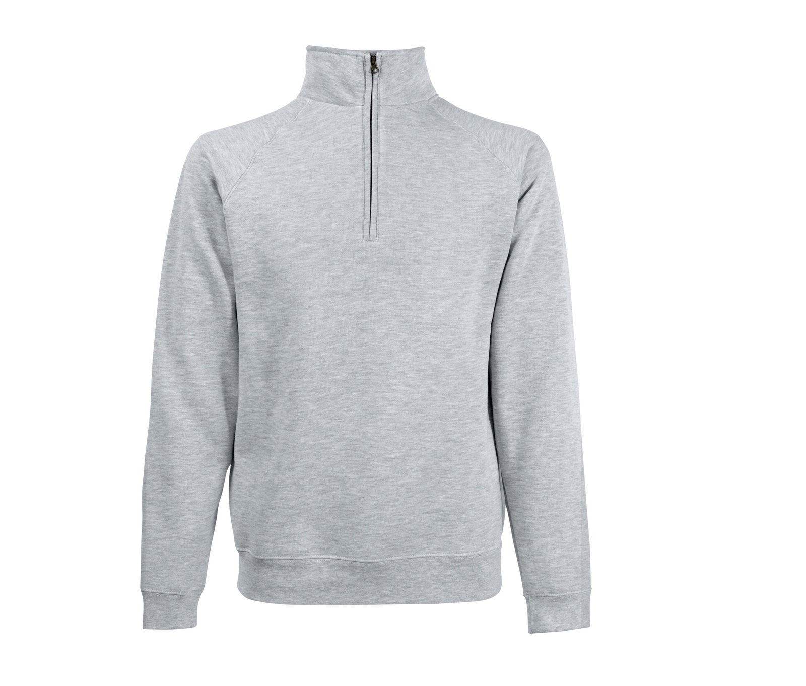 Sweat col zippé