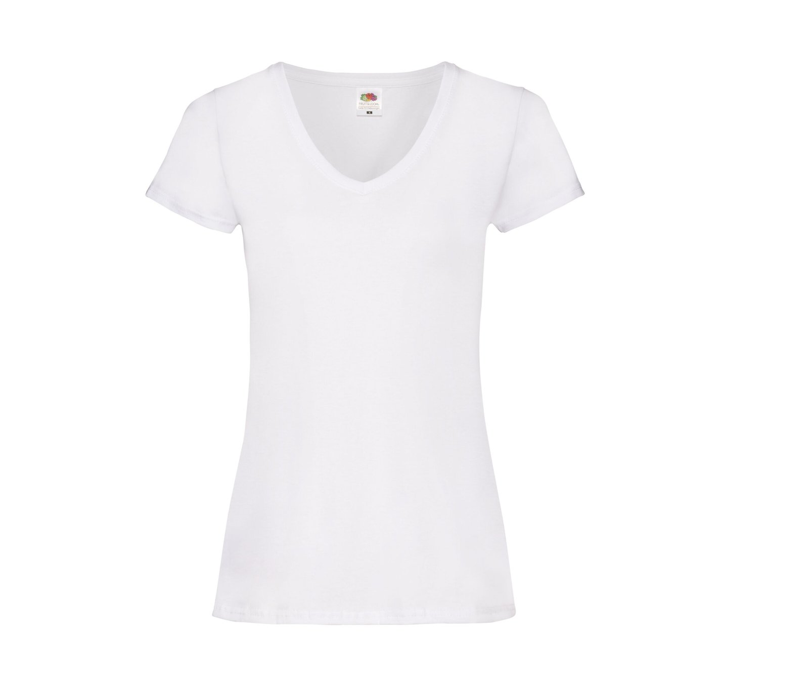 Tee-shirt col V femme valueweight – t-shirt personnalisé