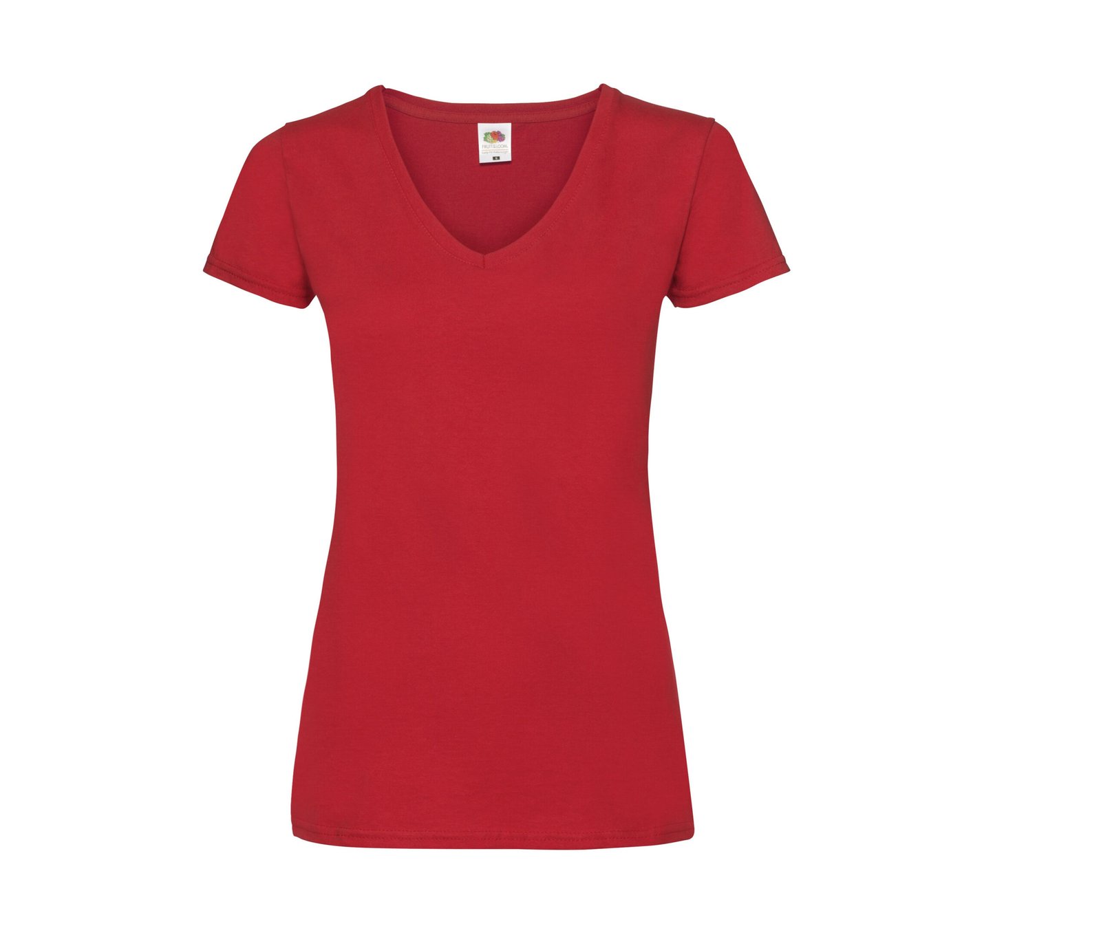Tee-shirt col V femme valueweight