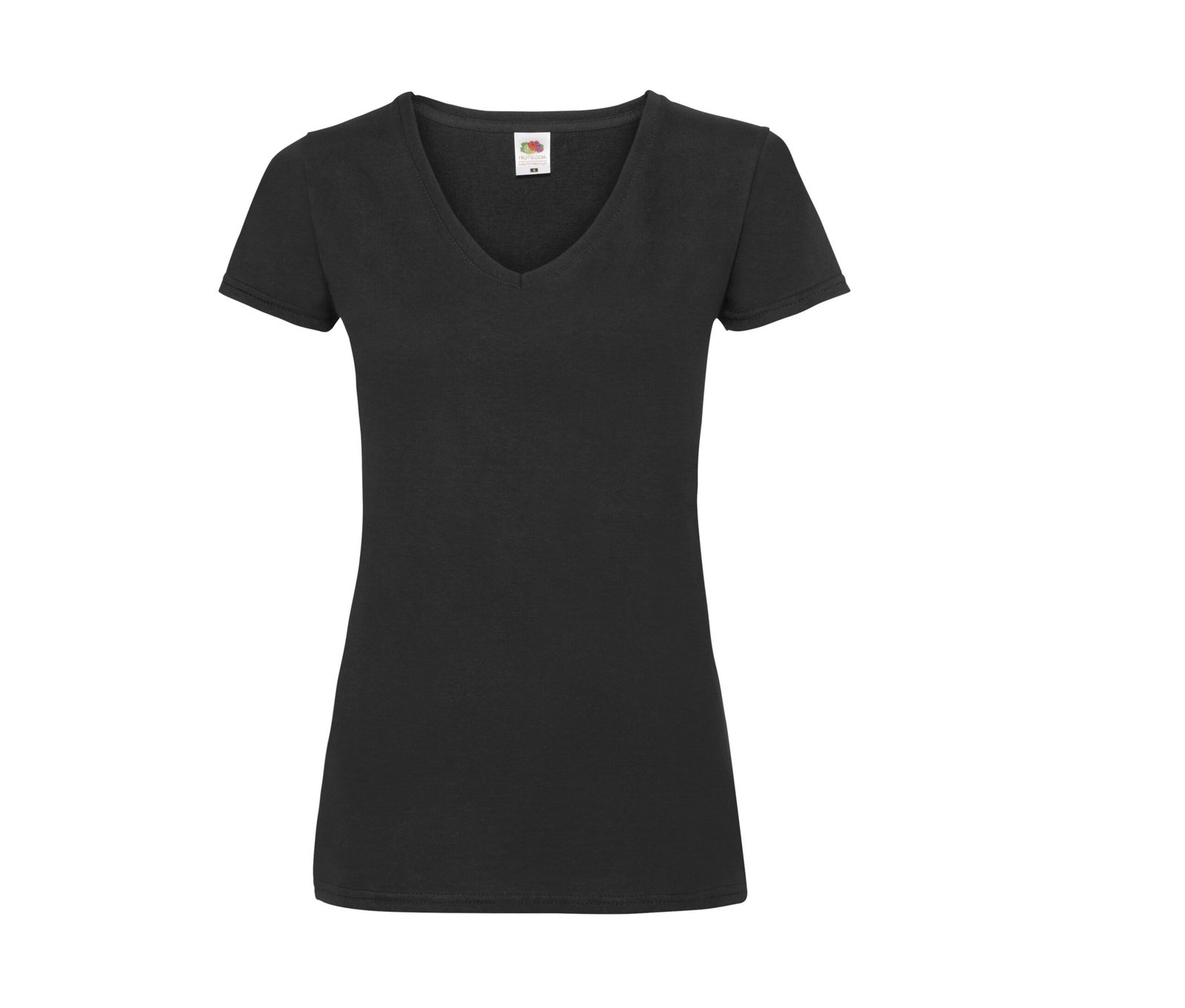 Tee-shirt col V femme valueweight