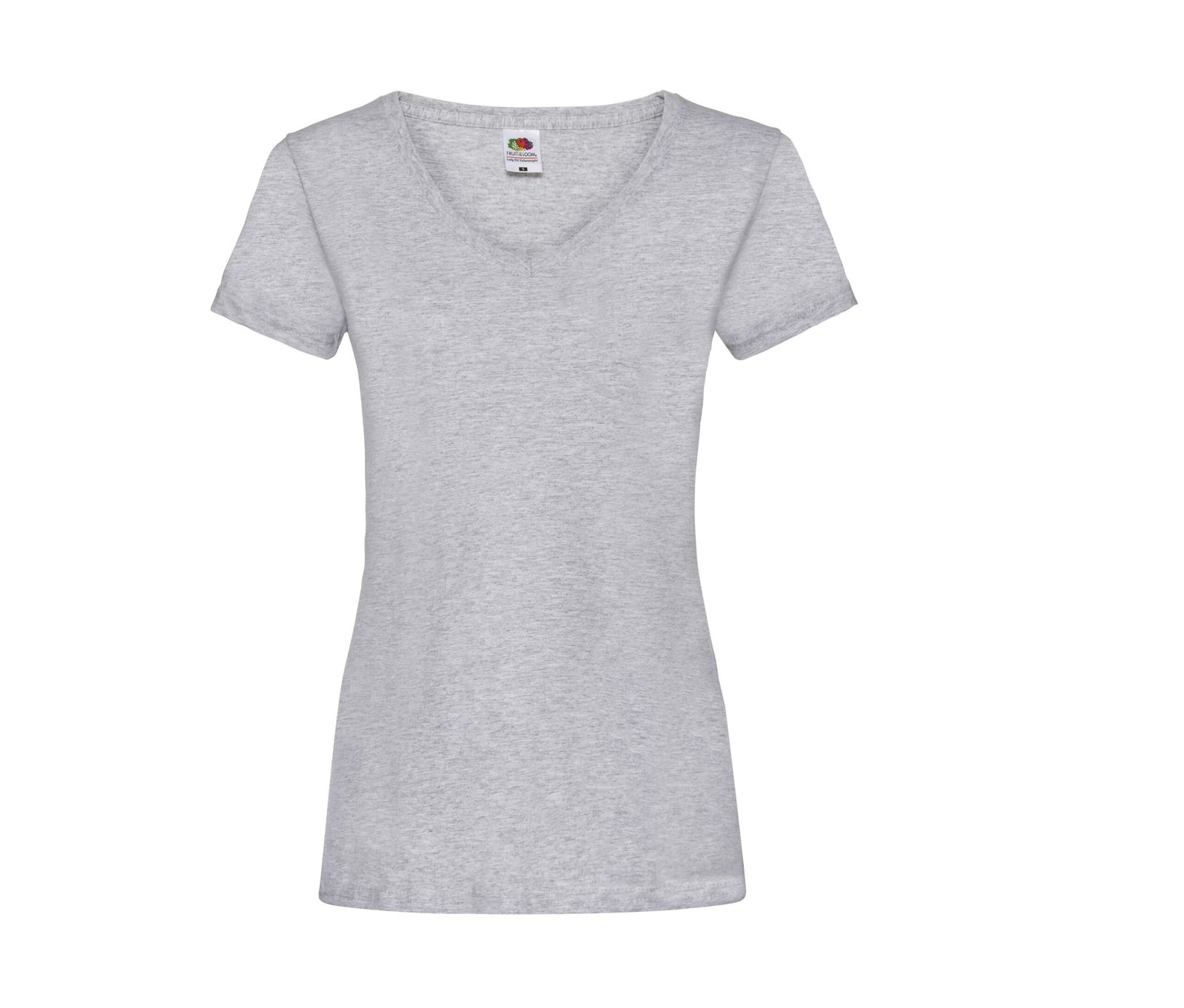 Tee-shirt col V femme valueweight
