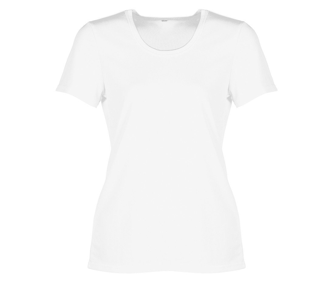 Tee-shirt respirant femme sans étiquette de marque – textile sportif personnalisé