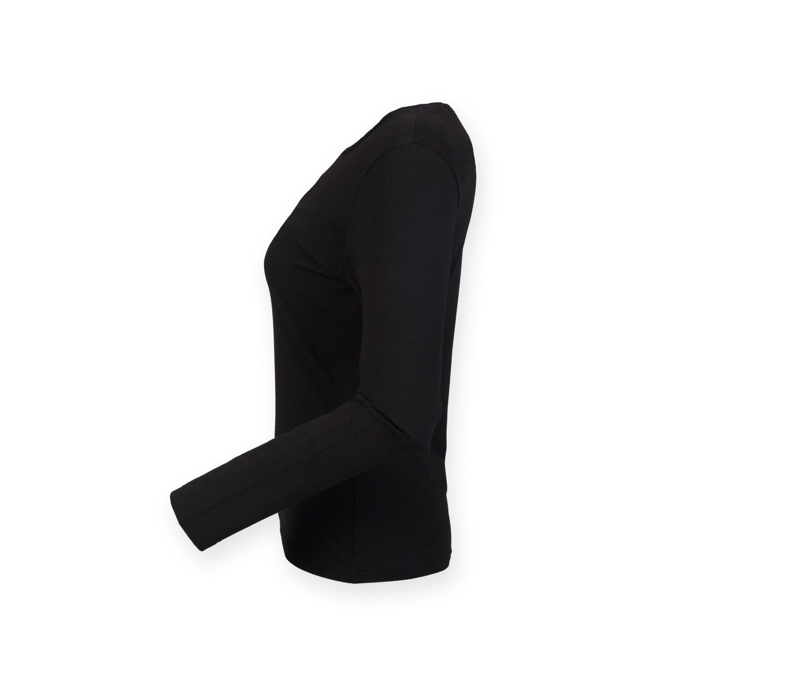 Tee-shirt stretch femme manches longues