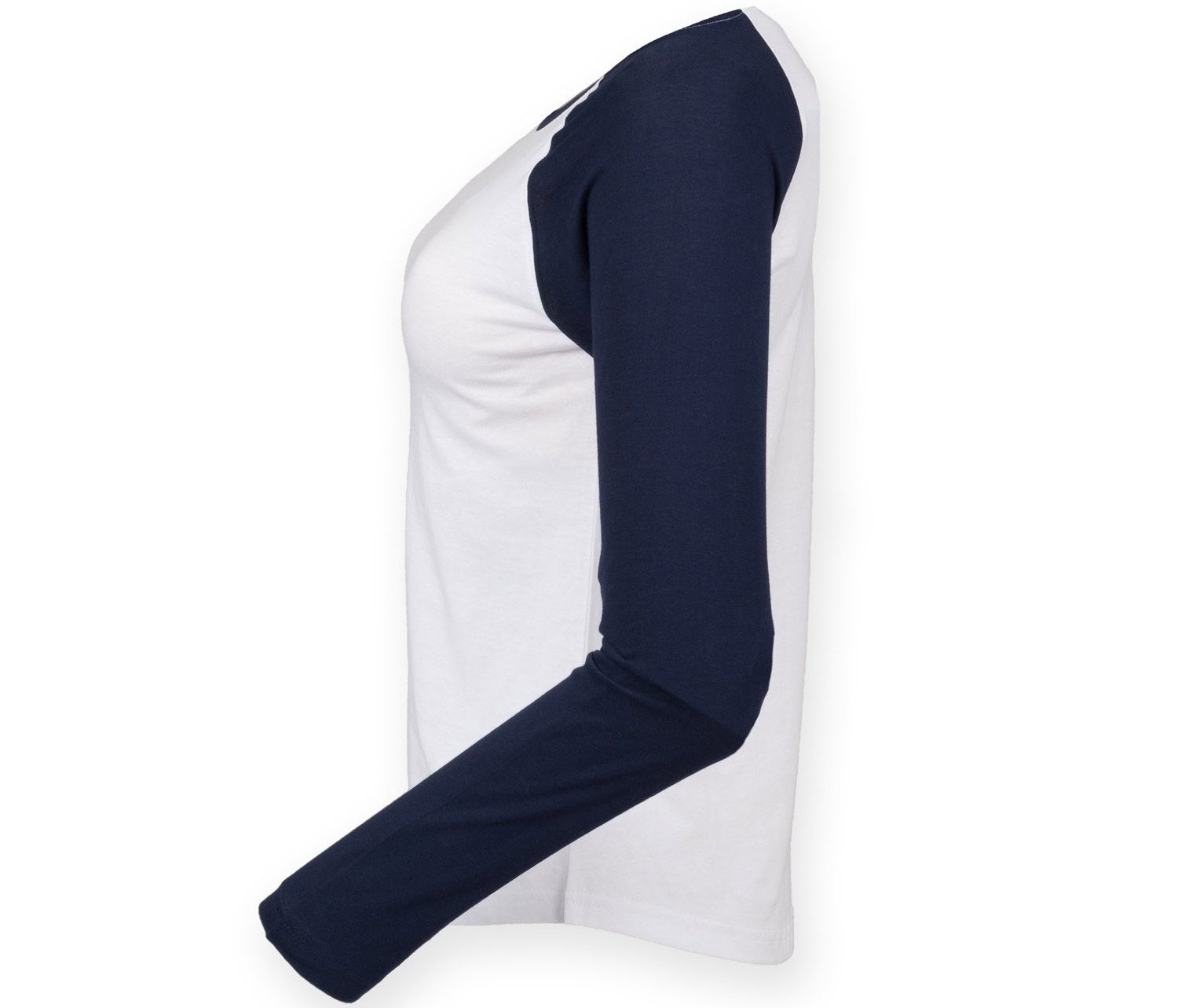 Tee-shirt baseball manches longues femme