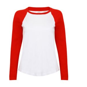 Tee-shirt baseball manches longues femme – t-shirt personnalisé