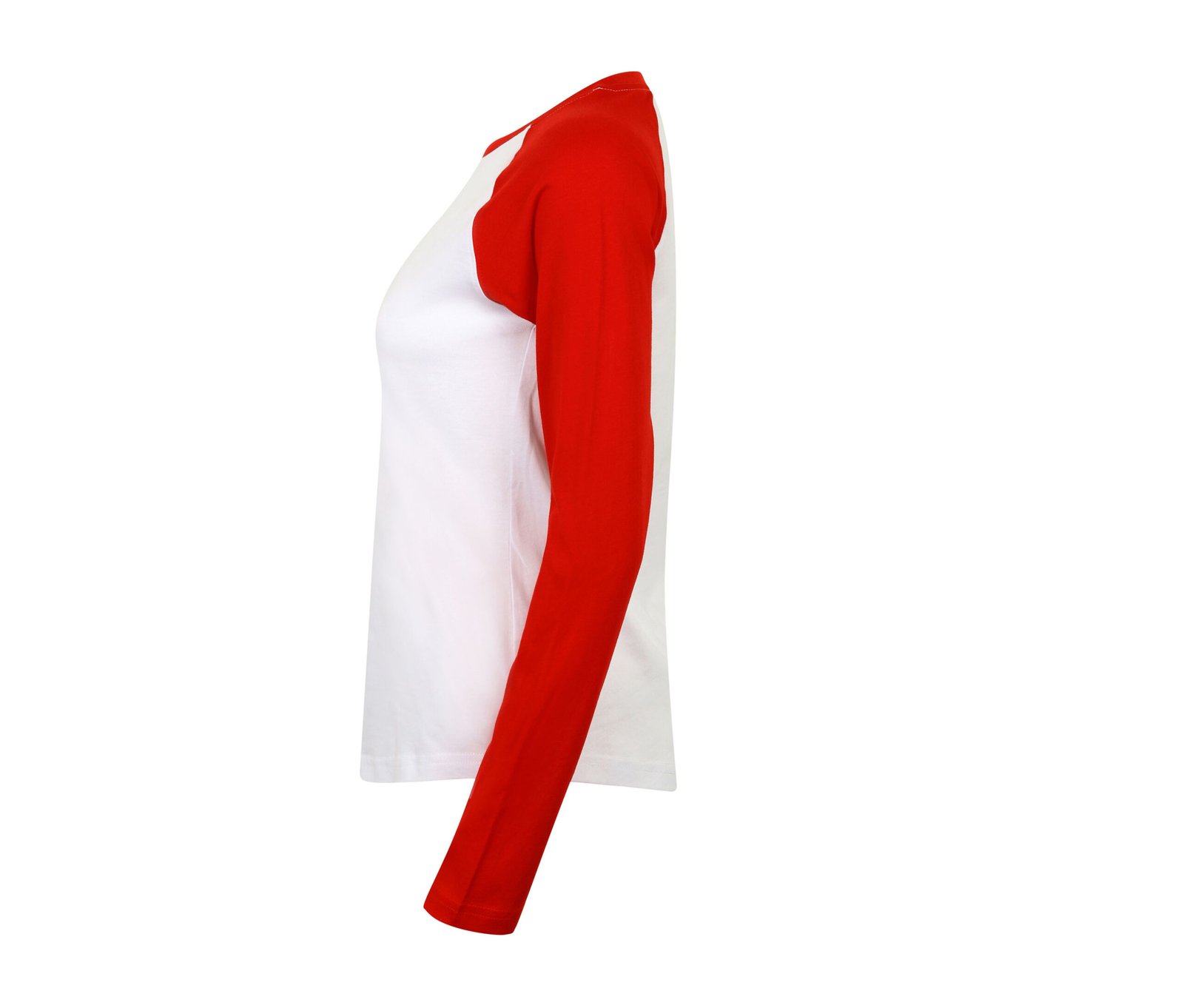 Tee-shirt baseball manches longues femme
