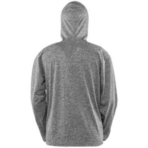 Tee-shirt de sport zippé à capuche femme