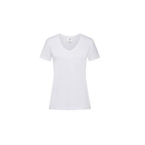Tee-shirt femme col V