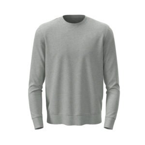 Sweatshirt col rond unisexe