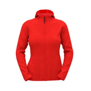 Veste polaire capuche femme