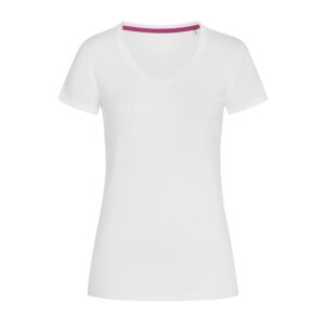 Tee-shirt femme col V