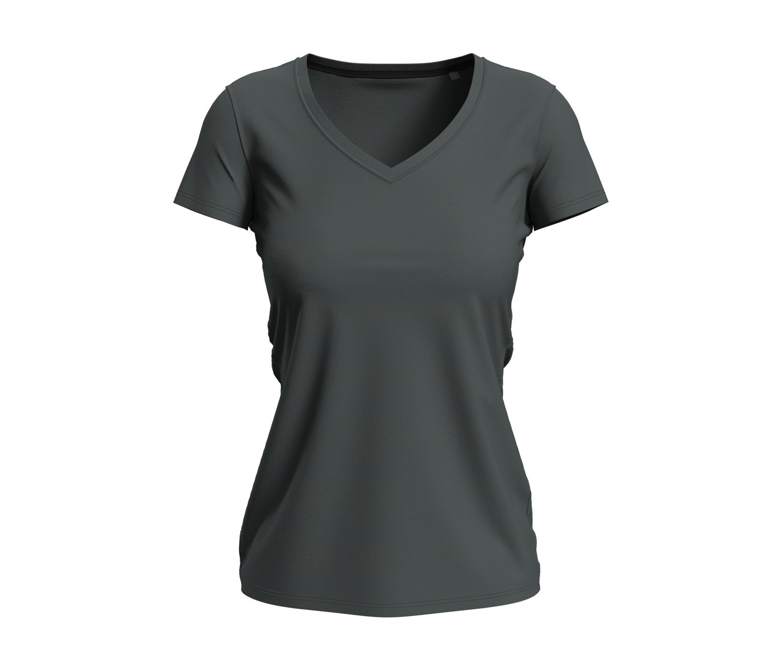 Tee-shirt femme col V
