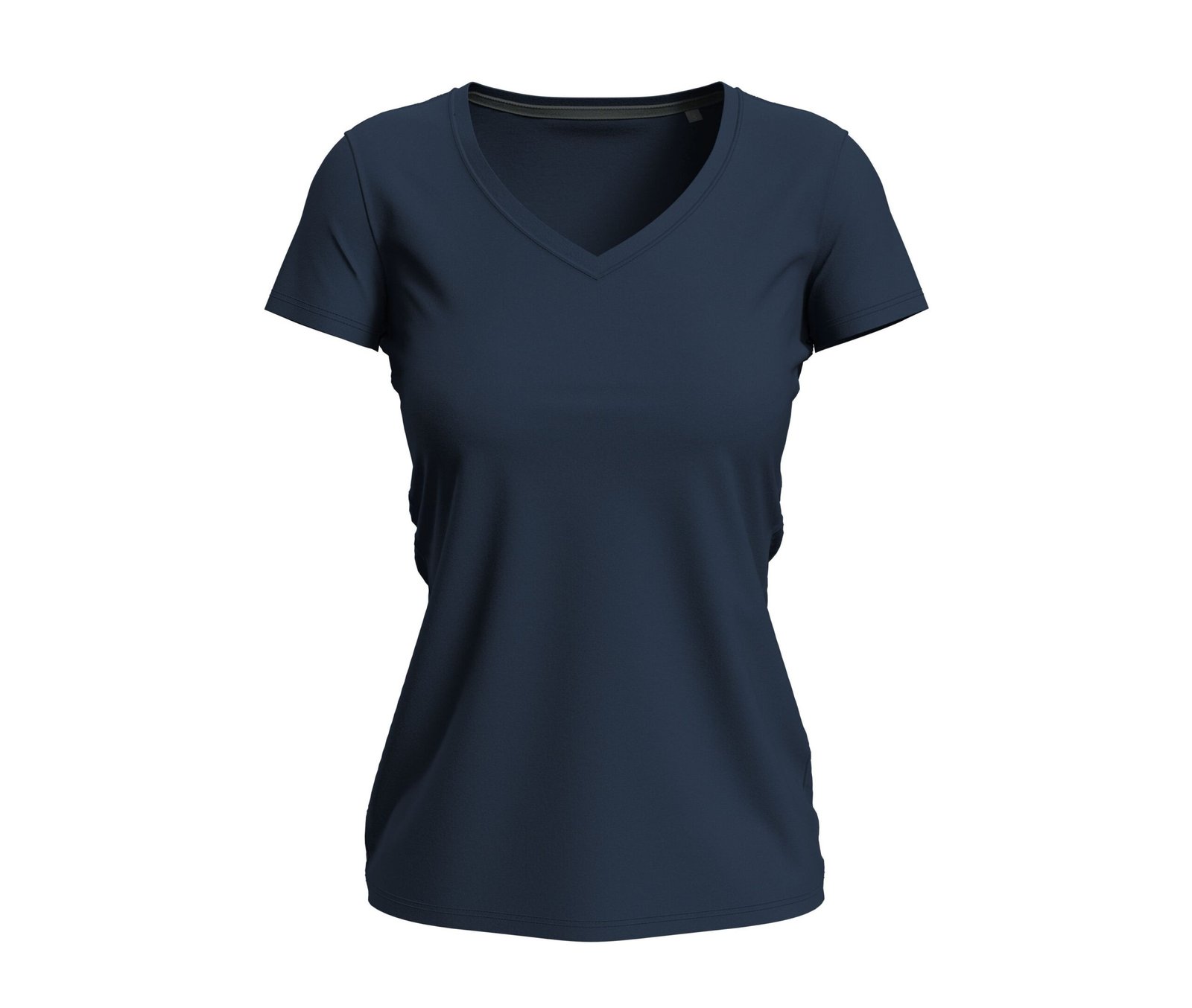 Tee-shirt femme col V