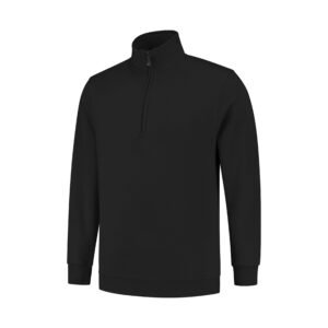 Sweat col zippé