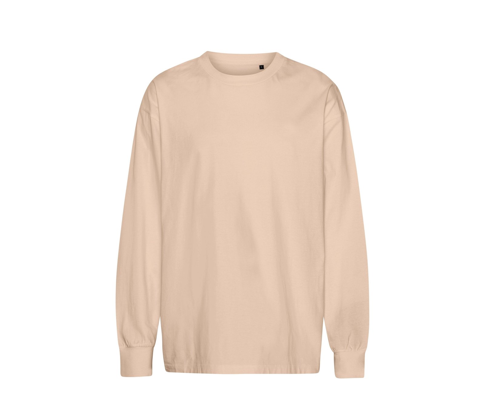 TIGER COTTON OVERSIZED LS T-SHIRT