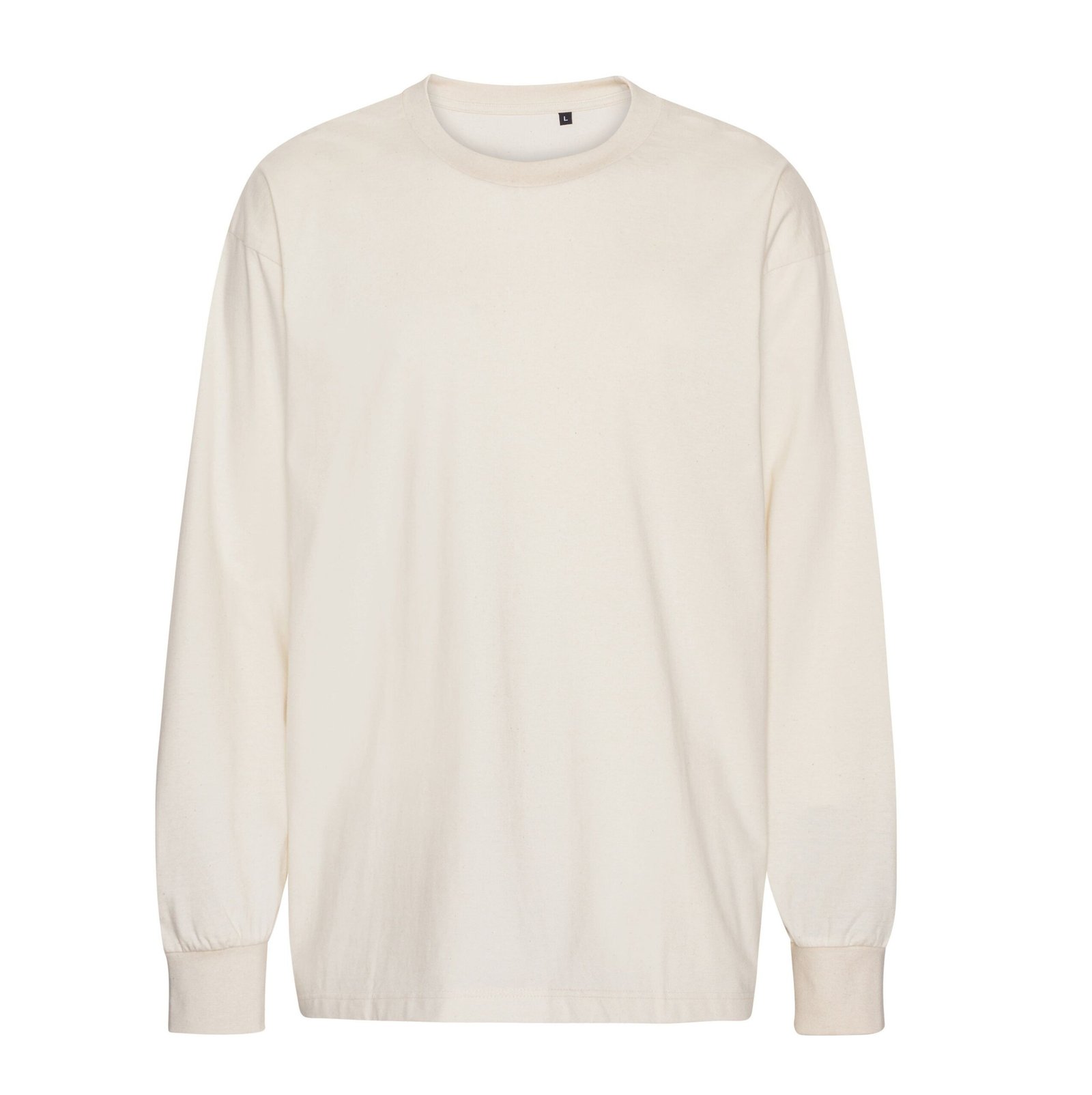TIGER COTTON OVERSIZED LS T-SHIRT
