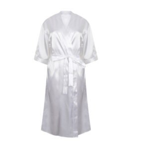 Peignoir en satin – linge éponge personnalisable