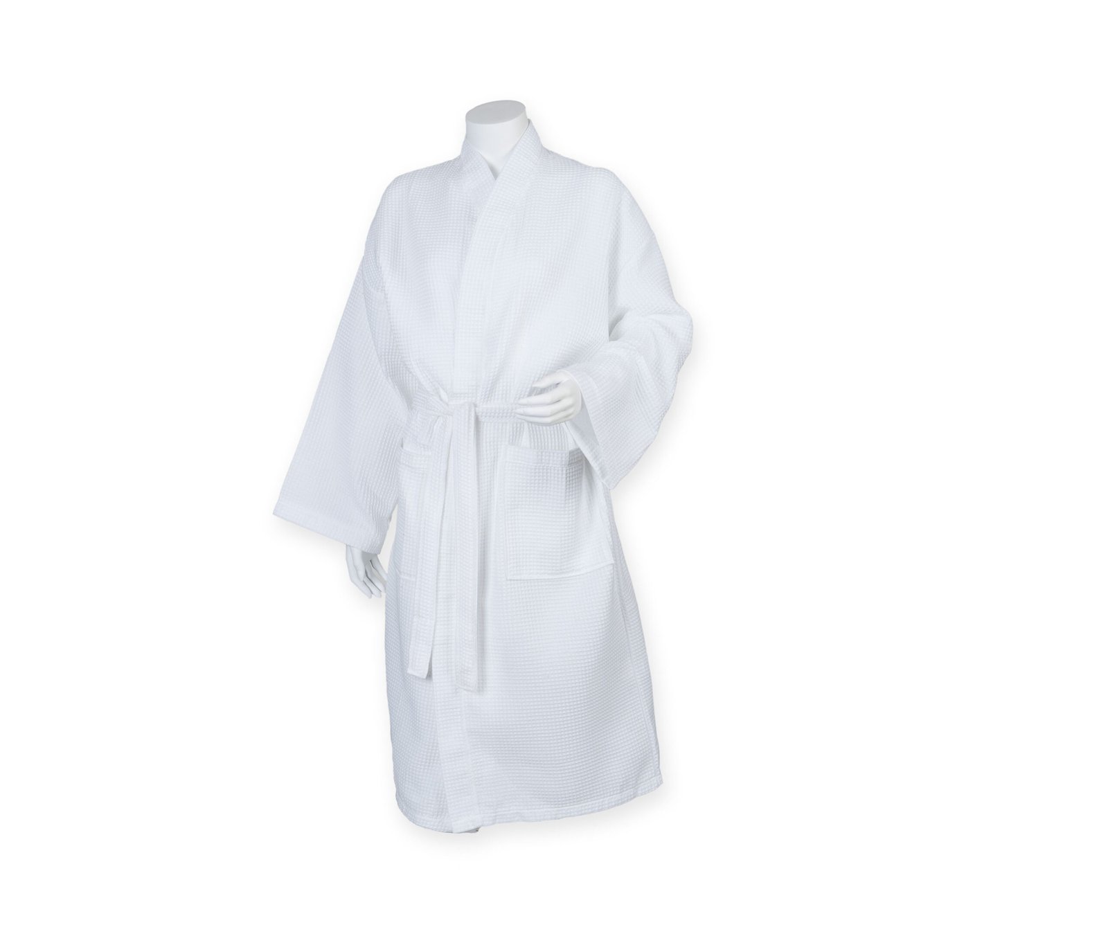 Peignoir nid d'abeille – linge éponge personnalisable